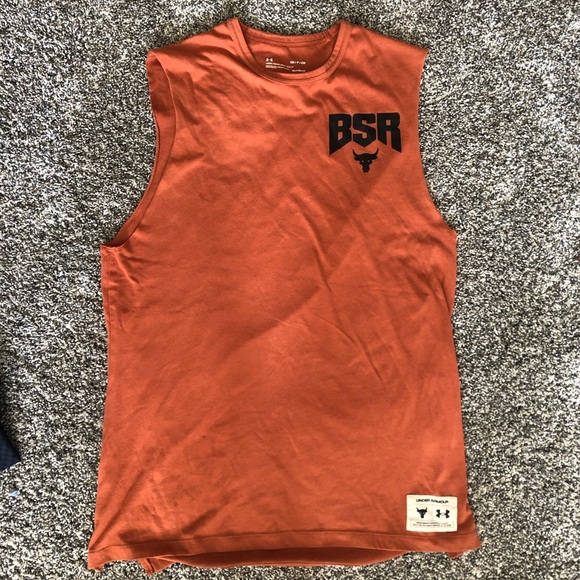Under Armour Men's Project Rock Show Your BSR Sweat Activated Muscle Tank - Picture 3 of 11